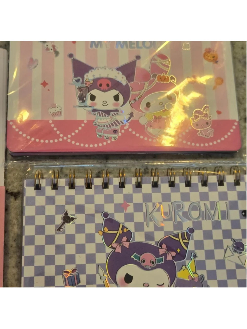 3 planners sanrio - colored pages